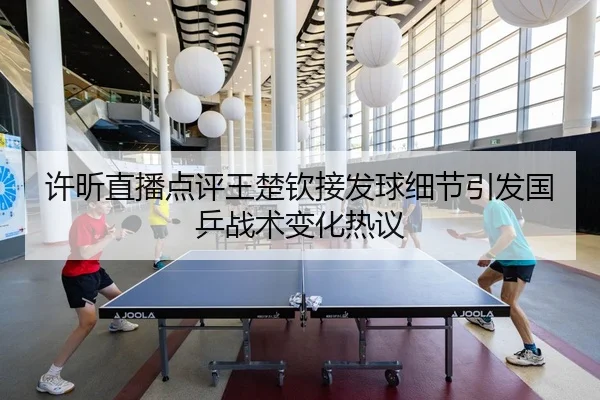 许昕直播点评王楚钦接发球细节引发国乒战术变化热议（BOBSPORTS）